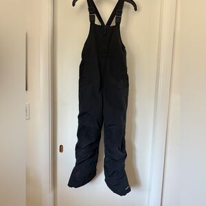 Lands’ End Kids Squall Waterproof Insulated Iron Knee Snow Bibs size 10 slim